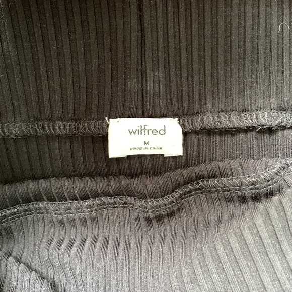 Wilfred off the shoulder black tee - Picture 2 of 2